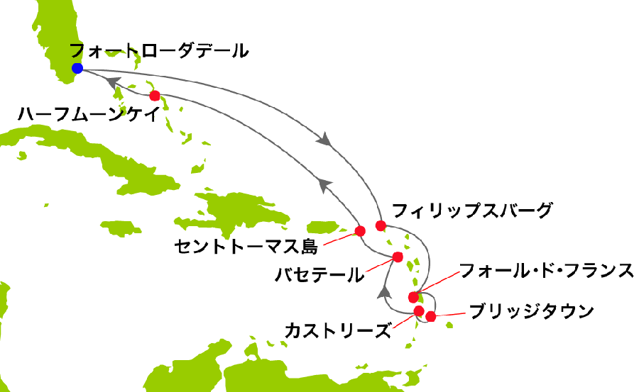 航海経路図