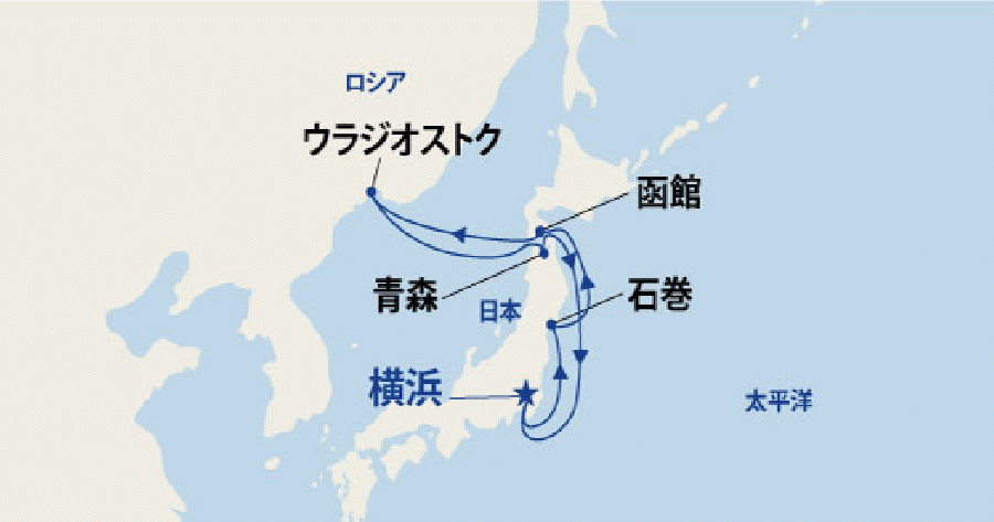 航海経路図