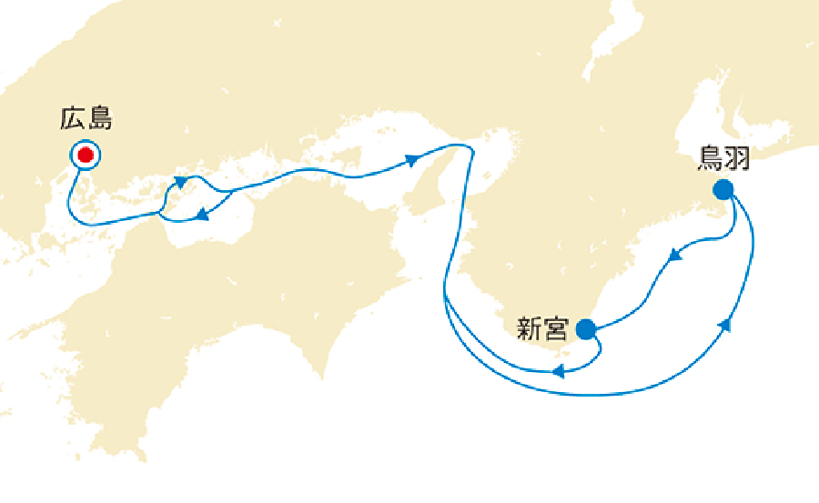 航海経路図
