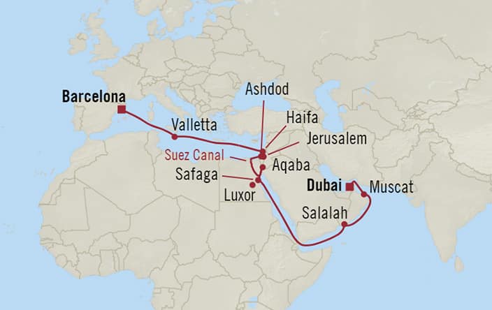 航海経路図