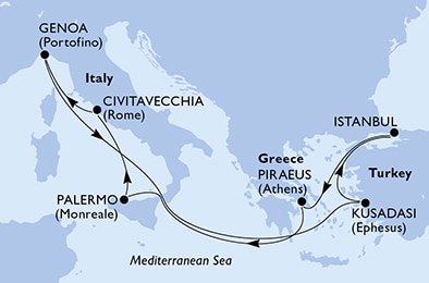 航海経路図