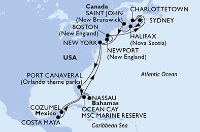 航海経路図