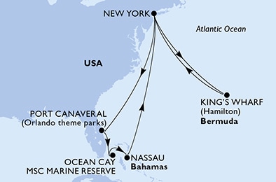 航海経路図