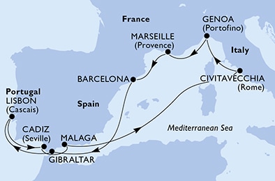 航海経路図
