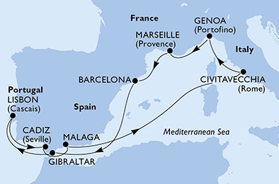 航海経路図