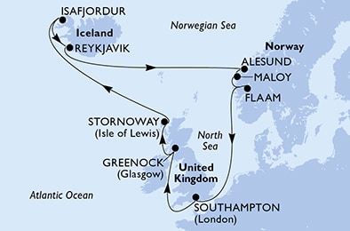 航海経路図