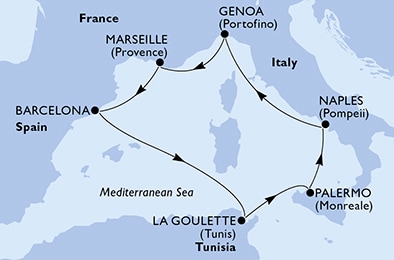 航海経路図