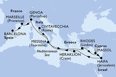 航海経路図