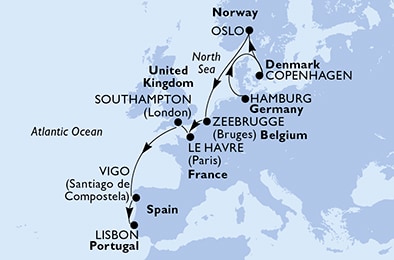 航海経路図