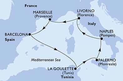 航海経路図
