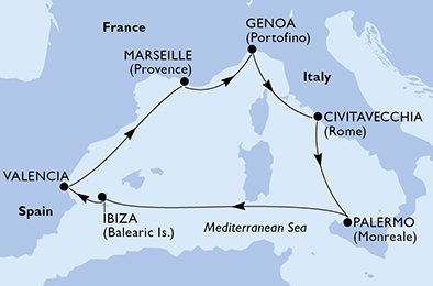 航海経路図