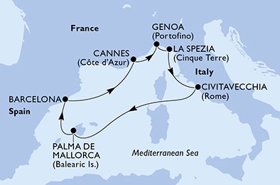 航海経路図