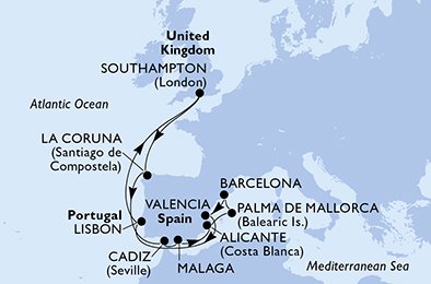航海経路図