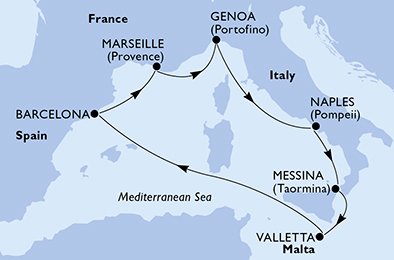 航海経路図