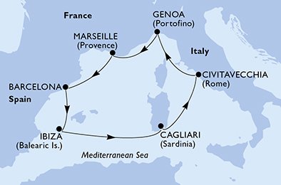 航海経路図