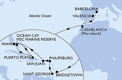 航海経路図