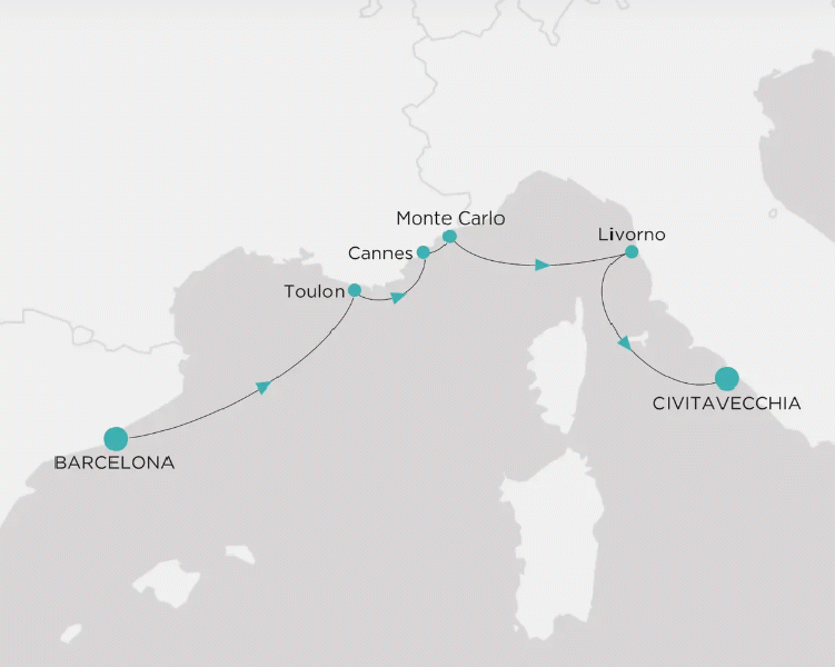 航海経路図