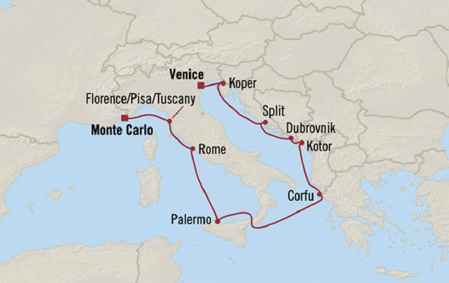 航海経路図