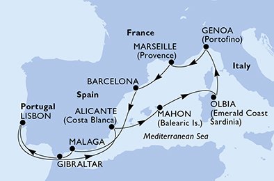 航海経路図