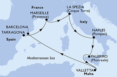 航海経路図