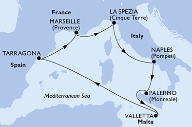 航海経路図