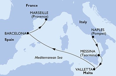 航海経路図